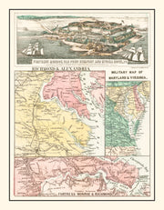 old military map