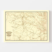 old military map