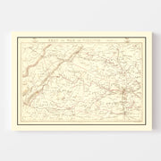 old military map