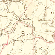 old military map