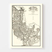 old military map