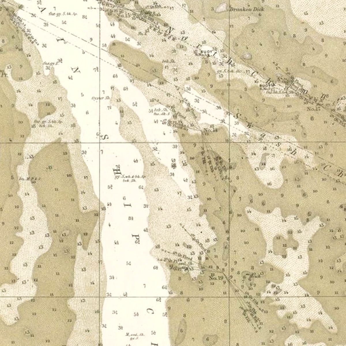 Restored historic details from the 1864 region map of County