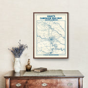 old military map