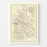 old military map