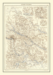 old military map