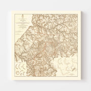 old military map