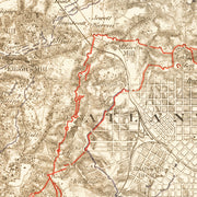old military map