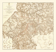 old military map