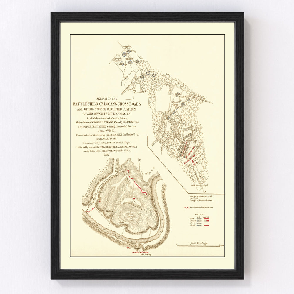old military map