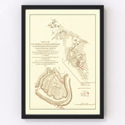old military map