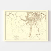 old military map