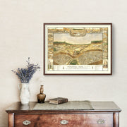 old military map