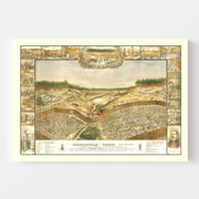 old military map