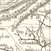 old military map