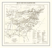 old military map