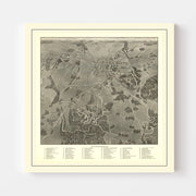 old military map