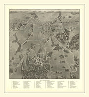 old military map