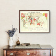 old military map