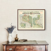 old military map