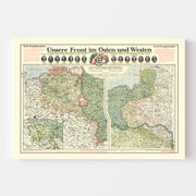 old military map