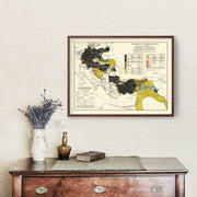 old military map