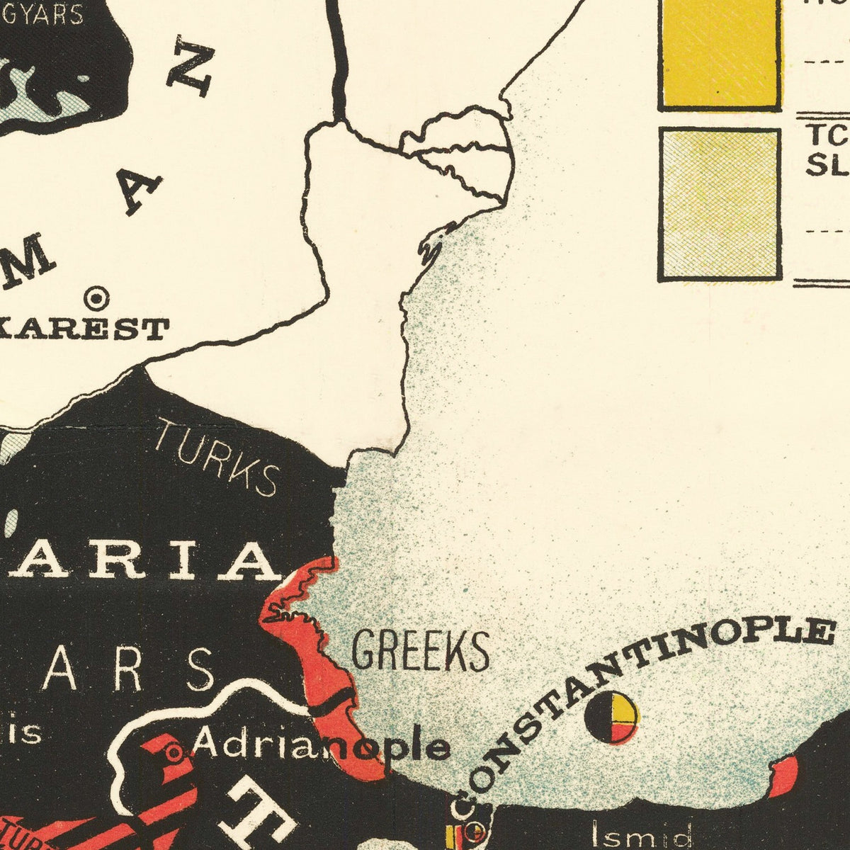 Restored historic details from the 1916 region map of County