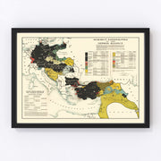 Germany Vintage Map 1916