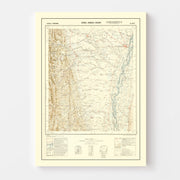 old military map