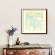 old military map