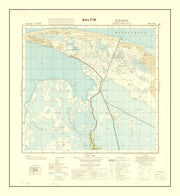 old military map