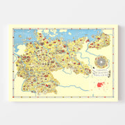 map of Germany