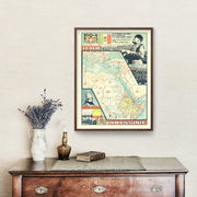 old military map