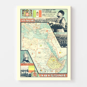old military map