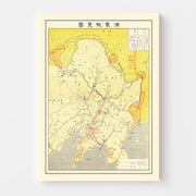 old military map