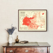 old military map