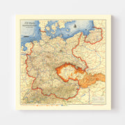 old military map