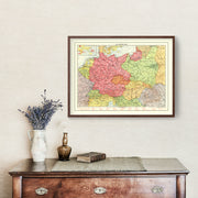 old military map