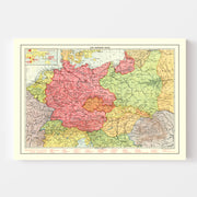 old military map