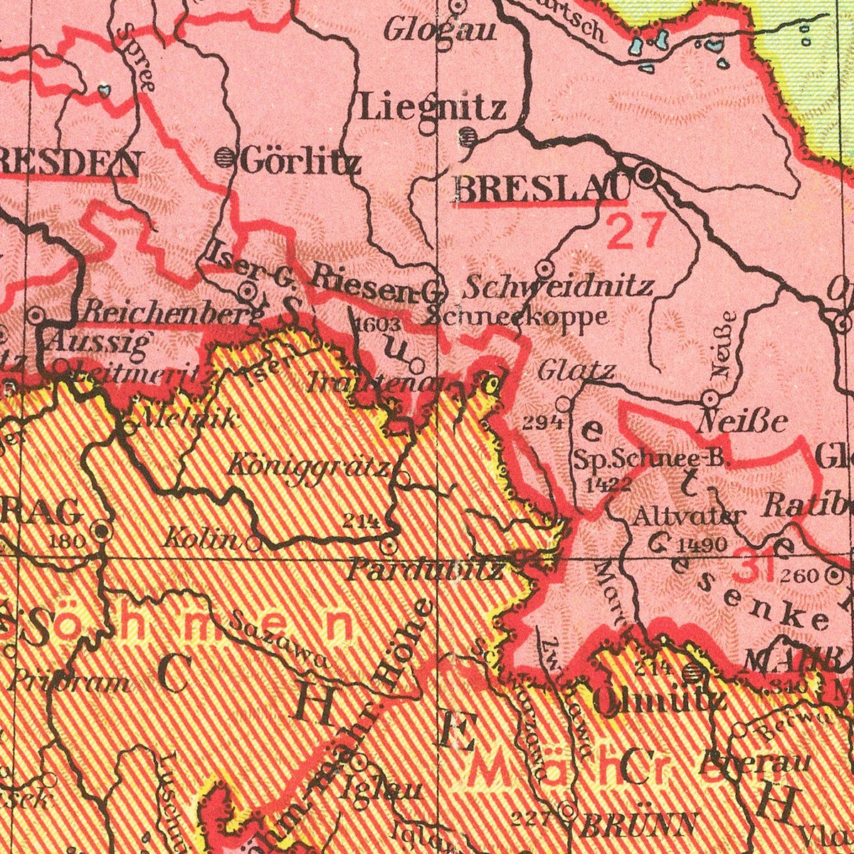 Restored historic details from the 1939 region map of County