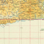 old military map