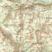 old military map