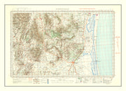 old military map