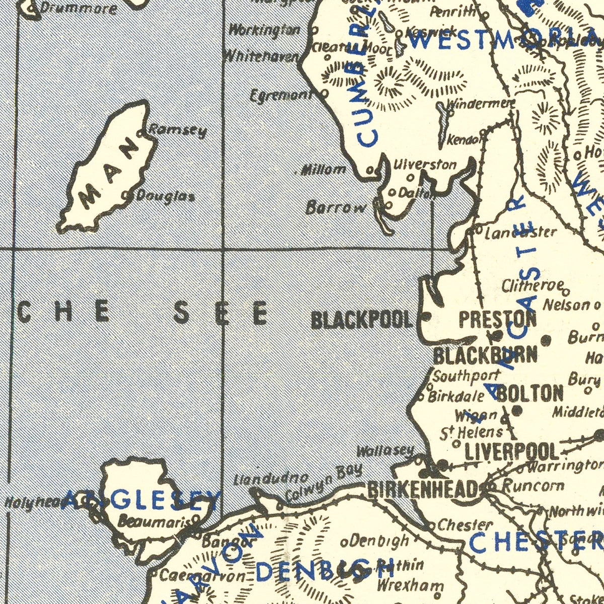 Restored historic details from the 1941 region map of County