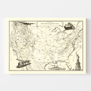 old military map