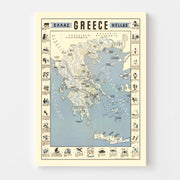 old military map