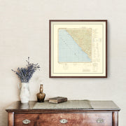 old military map