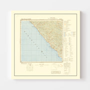 old military map