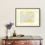 old military map