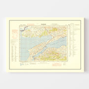 old military map