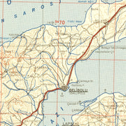 old military map